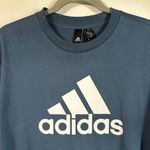 Adidas Women’s MultiSport Logo Tee Steel Blue Size S NWT Photo 4