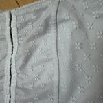 Princess Polly Lace Overlay Corset Top Cropped White Size Small / 4 Photo 2
