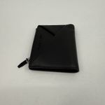 Charles and Keith New  Midori Geometric Top Zip Wallet Noir Black Minimalist Preppy Photo 4