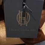 House of Harlow 1960 | Velvet Bronze Bow Clutch w/ Crossbody Brown Photo 1