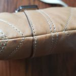 Coach Vtg Tan Chic Y2K Edgy Feminine Classic Buckle SoHo Leather Crossbody Bag Photo 14