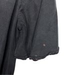 ZARA Women's Black V-Neck Flutter Sleeve Mini Dress Casual Spring Photo 7