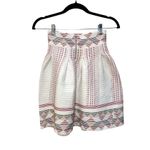 Maje  Jordy Jacquard Pleated Tulip Knit Skirt Size 1 Photo 5