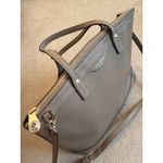 Henri Bendel  West 57th Saffiano Leather Satchel Crossbody Bag Double Handle Photo 4