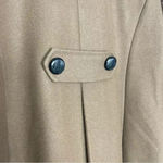 Patrizia Pepe Firenze Tan Pea Coat Size 44 Medium Photo 1