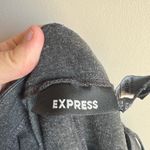 EXPRESS Dark Gray Dress Pants Size 3/4 Long Photo 4
