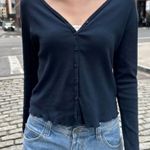 Brandy Melville RARE  Paige Top in Navy Blue Photo 0