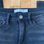 Athleta SCULPTEK Denim Side Ankle Zipper Detail Size 6 Charcoal Wash Photo 6