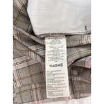 Free People Micro Shorts Plaid Trouser Shorts Summer Boho Preppy Medium(10) Photo 9