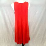 Xhilaration Black floral kimono wrap top and orange sleeveless dress size M/L Photo 6