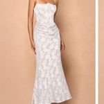 Azazie White Bridal Dress Size L Photo 4