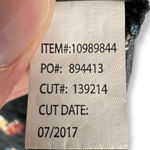 Torrid | Size 1X/2X | 100% Rayon Black Floral Shirttail Kimono Cardigan Duster Photo 6