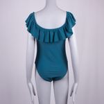 Cabana Del Sol NWOT  Off-The-Shoulder One Piece Swimsuit Size M Photo 2