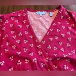 Draper James  Pink Floral Wrap Dress - Size 4 Photo 10