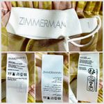 Zimmermann  Golden Relaxed Floral Silk Shorts Light Pink Yellow US 6 NWT Photo 6