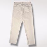 Kensie High Rise Beige Raw Hem Slim Jeans Size 8 Photo 4