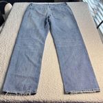 Good American Light Blue Straight Leg Jeans Photo 3
