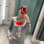 Women’s gray loungewear with accent design on the sweatshirt size small Photo 7