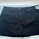 Just USA Black Mini Skirt Photo 0