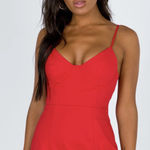 Princess Polly Novella Red Mini Dress Photo 0