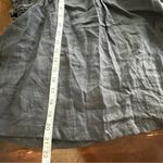 Ulla Johnson  Handmade Kai Ramie black flounce Goth feminine blouse 10 Photo 11