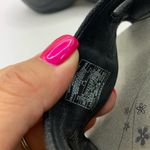 Merrell  Dewberry Wedge Slide Sandals Black Leather Womens Size 10 Photo 7