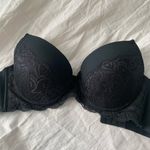 black 34B strapless lace bra Size undefined Photo 1