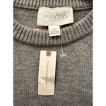 NWT Anthropologie Mare Mare Dress Wm XL Knit Sweater Skirt Twofer Sequins Silver Gray Photo 7