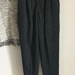 Lands' End Land’s End Women’s Chic Pleated Wool Trousers Career Dress Pants Photo 6