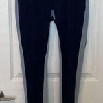 Vaara Flo Tuxedo Yoga Legging Size Medium Navy & Gray Blue Stripe Photo 5