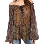 Free People Hendrix Sheer Blouse Photo 0