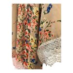 Trendy Boutique Tan Lace Trim Robe Size undefined Photo 1