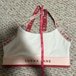 Lorna Jane Power Play Padded Logo Strappy Sport Bra- Size Small Photo 5