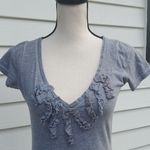 Hollister Y2K V-Neck Ruffle Short Sleeve Shirt Photo 8
