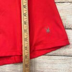 Spyder Active Women Red Zip Up Jacket Athletic Thumbholes Size L Size L Photo 4