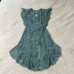 Anthropologie  Feather Bone Sheer Osuna Wrap Tunic Dress Top Photo 5