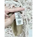 Jonathan Simkhai Guipure Lace Long Sleeve Mini Dress Off Photo 4