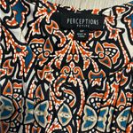 Perception Size 6 Petite Paisley Dress, pit to pit is 16, is 36 Photo 3