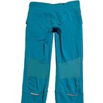 Athleta  Leggings Womens Small Cropped Athleisure Yoga Pants Drawstring Pocket Photo 11