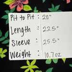 Bongo NWOT ‎ VTG Y2K Floral Black White Bomber Varsity Jacket Women's Size Large Photo 7