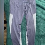 Apana  Purple and Gray Leggings Photo 0