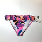 Salt+Cove Kaleidescope Smocked Bikini Swim Bottom Purple Size undefined Photo 3