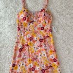 AUW NWT A.U.W. Retro Floral Print Dress Sz Large‎ Photo 0