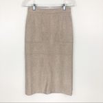 Anthropologie  Current Air Clarisa Pencil Skirt in Ivory Size 2 Photo 1