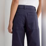 Everlane NWT The Utility Straight-Leg Pant Color: Navy Size 8 Photo 3