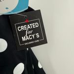 Swim Solutions Tankini Top Size 12 NWT Tummy Control Polka Dot Swim Black White Photo 6