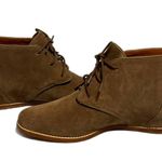 Rebecca Minkoff Loran Suede Wedge Lace up Bootie shoes size 7 Photo 6