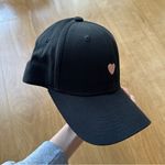 POPFLEX Active Little Heart High Ponytail Cap, Women’s Black Baseball Hat Photo 8