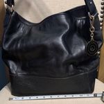 Isaac Mizrahi  Black Leather Tote/Shoulder Bag Photo 3