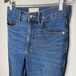 Everlane  women's distressed high rise denim blue jeans size 27 TALL (long) Photo 6